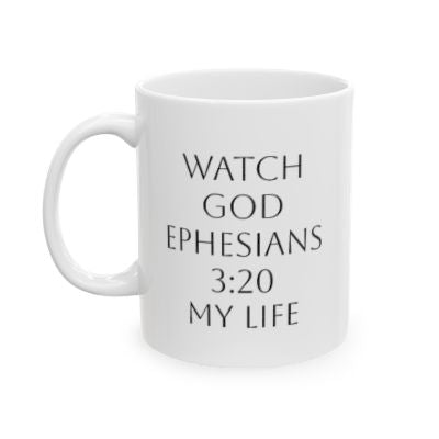 Ephesians 3:20 Mug